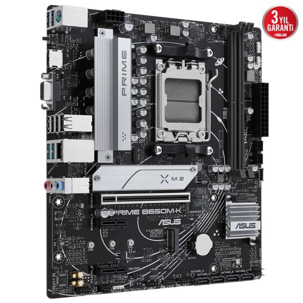 Asus Prime B650m K 6400mhz Oc Ddr5 Soket Am5 M 2 Hdmi Vga Matx Anakart 2