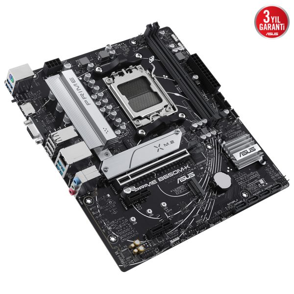 Asus Prime B650m K 6400mhz Oc Ddr5 Soket Am5 M 2 Hdmi Vga Matx Anakart 4