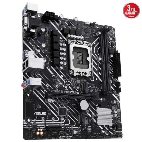 Asus Prime H610m E Csm 5600mhz Ddr5 Soket 1700 M 2 Hdmi Dp Vga Matx Anakart 2