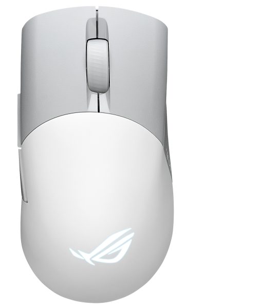 ROG Keris Wireless AimPoint White Edition ASUS ROG Keris AimPoint Kablosuz Beyaz Mouse a1