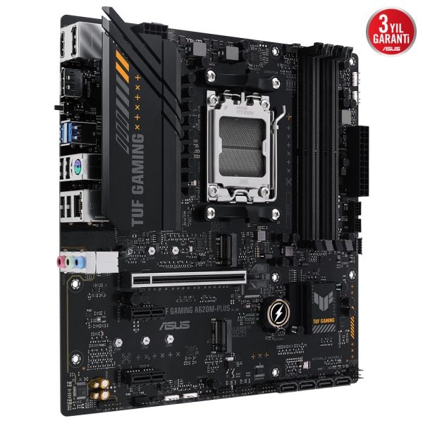 Asus Tuf Gaming A620m Plus 6400mhz Oc Ddr5 Soket Am5 M 2 Hdmi Dp Matx Anakart 2