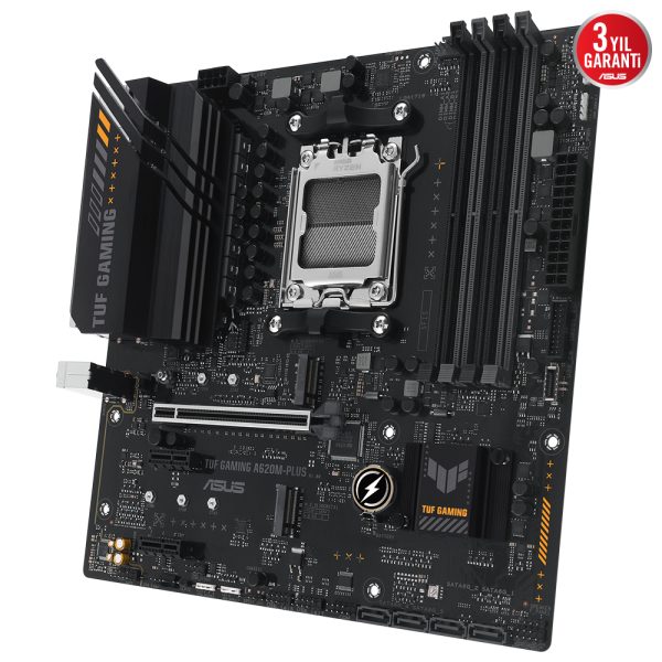 Asus Tuf Gaming A620m Plus 6400mhz Oc Ddr5 Soket Am5 M 2 Hdmi Dp Matx Anakart 3