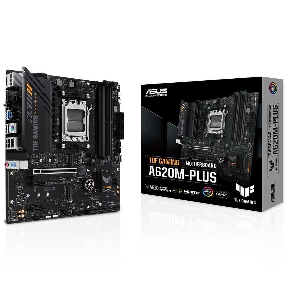 Asus Tuf Gaming A620m Plus 6400mhz Oc Ddr5 Soket Am5 M 2 Hdmi Dp Matx Anakart