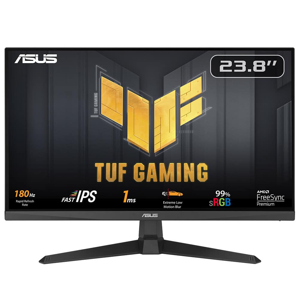 Asus Tuf Gaming Vg249q3a 23 8 Inc 180hz 1ms Full Hd Freesync Fast Ips Gaming Monitor Yy1