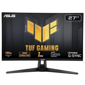 Asus Tuf Gaming Vg27aq3a 27 Inc 180hz 1ms Qhd Adaptive Sync Fast Ips Gaming Monitor Y