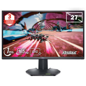 Dell G2724d 27 Inç 165hz 1ms 2k Qhd Adaptive Sync Fast Ips Pivot Gaming Monitör 3 Yıl Yerinde Servis Garantisi 1