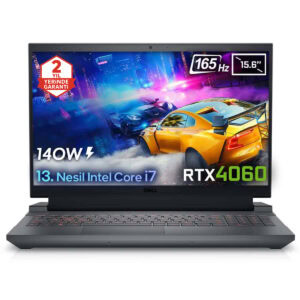 Dell Gaming G15 5530 G155530014u Intel Core I7 13650hx 16gb Ddr5 1tb Ssd Rtx4060 8gb 140w 15.6 Inç Full Hd 165hz Ubuntu Gaming Laptop 2 Yıl Yerinde Servis Garantisi 1