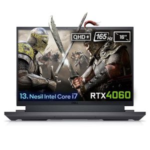 Dell Gaming G16 7630 G167630005u Intel Core I7 13650hx 16gb Ddr5 512gb Ssd Rtx4060 8gb 140w 16 Inc Qhd Ubuntu Gaming Laptop Yy1