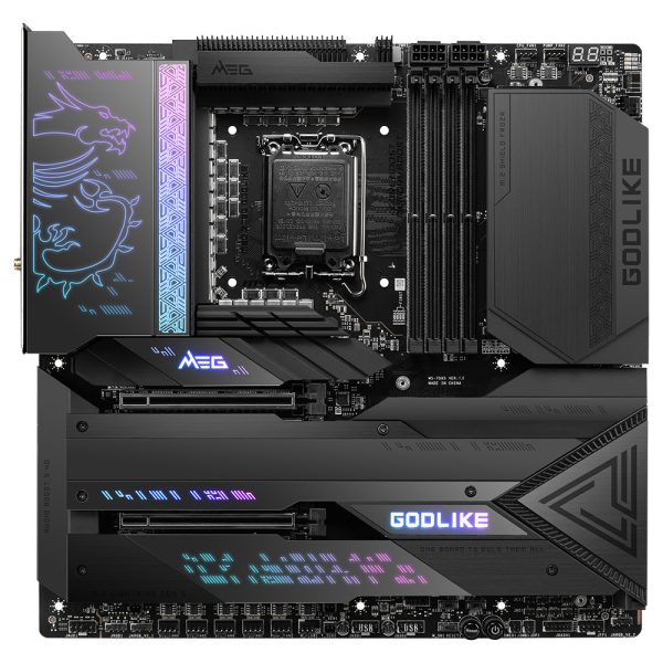 Msi Meg Z790 Godlike 7800mhz Oc Ddr5 Soket 1700 M 2 Thunderbolt Mini Dp E Atx Anakart 1