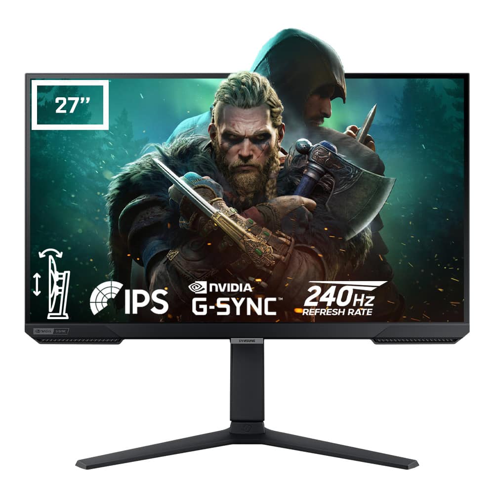 Samsung Odyssey G4 Ls27bg400euxuf 27 Inc 240hz 1ms Ips Adaptive Sync Full Hd Gaming Monitor Y1