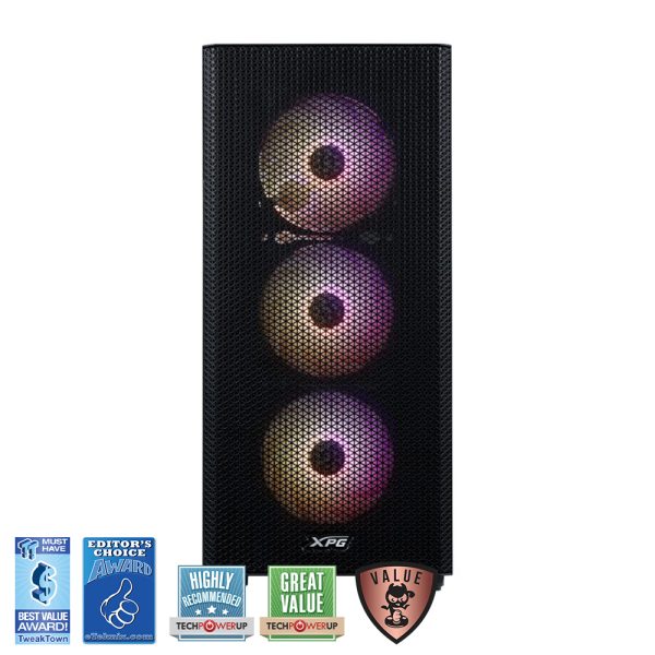 Xpg Valor Mesh Rgb Siyah Mid Tower 650w 80 White Gaming Kasa R1