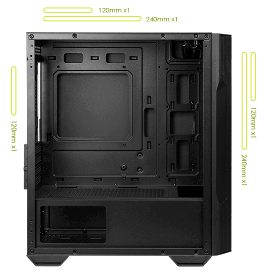 MSI MAG FORGE M100A D60 Kasa A15