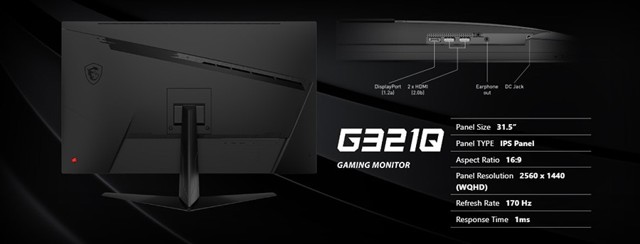 MSI G321Q Monitör a14