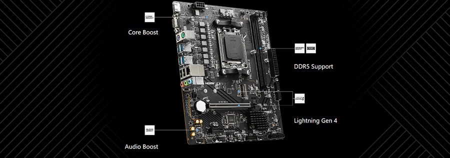 MSI PRO A620M-E Anakart a2