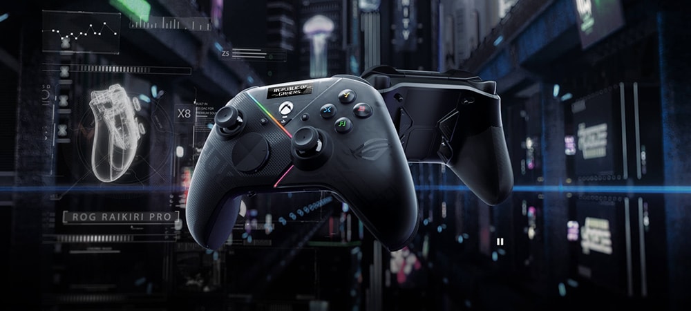 ASUS ROG Raikiri Pro GD300X RGB Gamepad a2