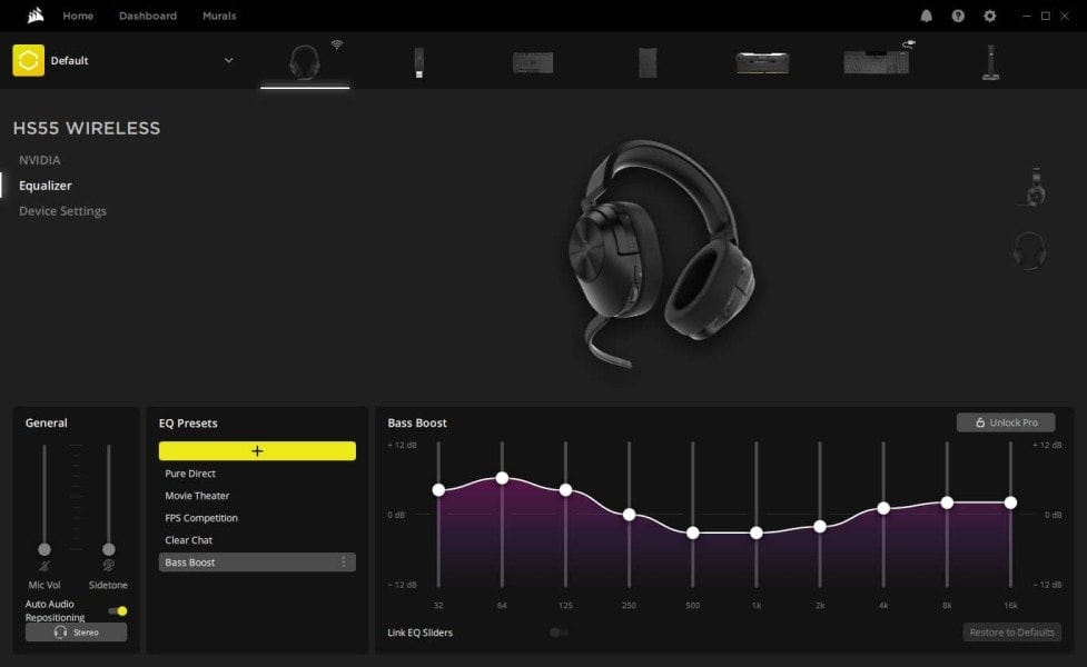 CORSAIR HS55 Surround Kulaklık a7