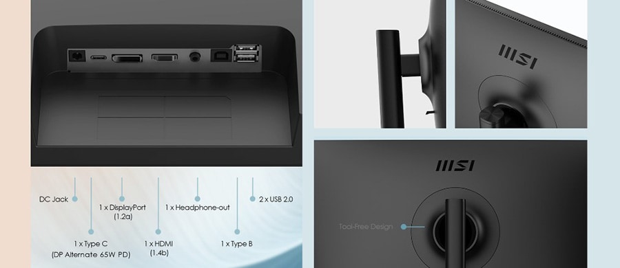 MSI Modern MD272XP Monitör a23
