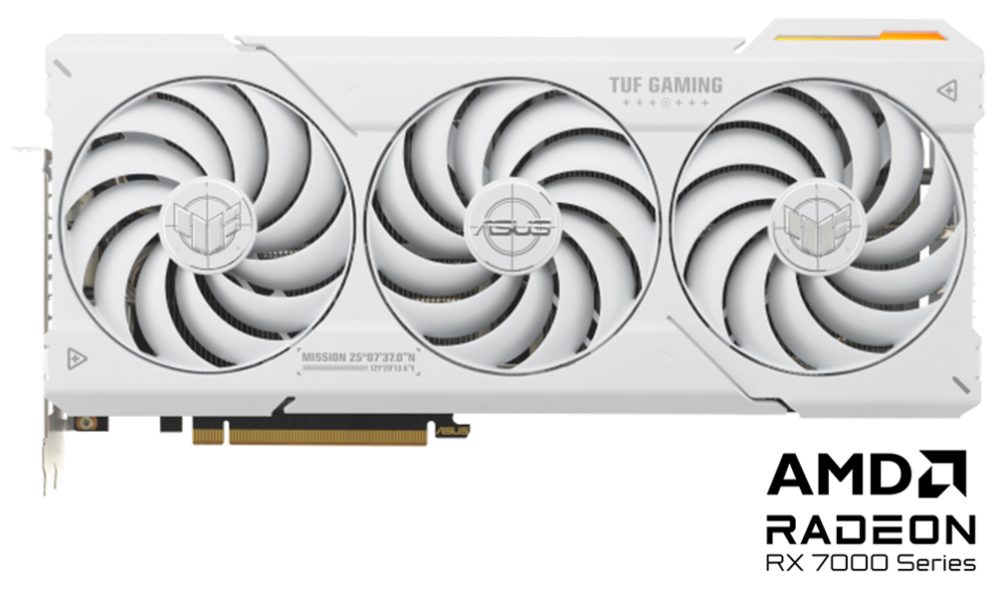 ASUS TUF Gaming Radeon™ RX 7800 XT White OC Edition 16GB GDDR6 ASUS Radeon TUF RX 7800 XT GAMING 16GB OC GDDR6 256 Bit Beyaz Ekran Kartı a3