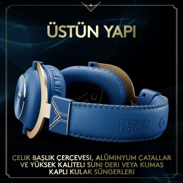 Logitech G Pro X 7.1 League Of Legends Edition Kulaklık a3