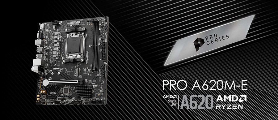 MSI PRO A620M-E Anakart a1