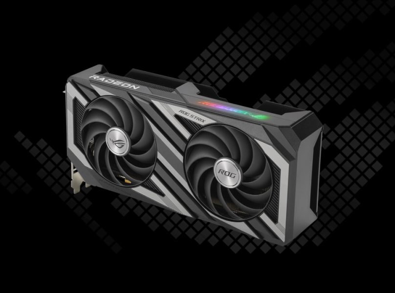 ROG Strix Radeon™ RX 7600 OC Edition 8GB GDDR6 ASUS Rog Strix Radeon RX 7600 OC 8GB Ekran Kartı a4