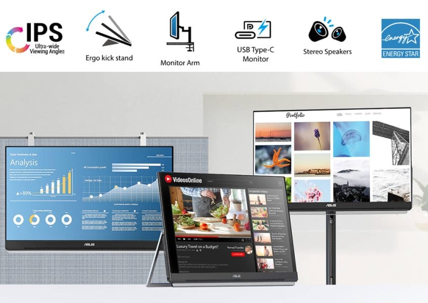 ASUS ZenScreen MB249C ASUS ZenScreen MB249C