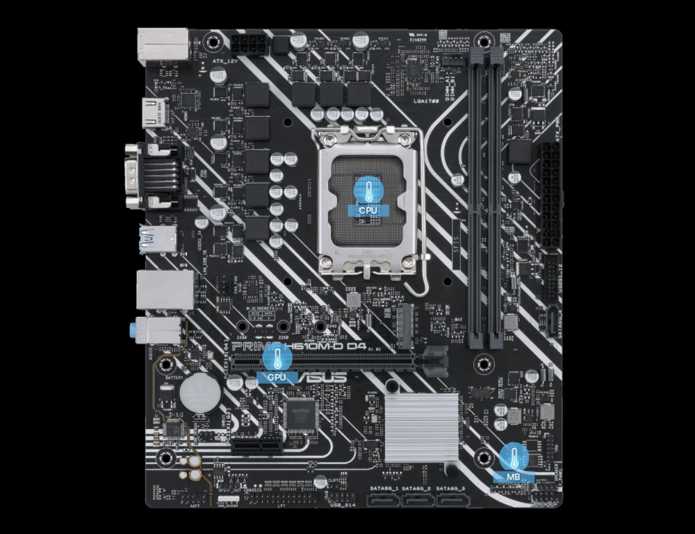 PRIME H610M-D D4 ASUS PRIME H610M-D D4 Anakart a8