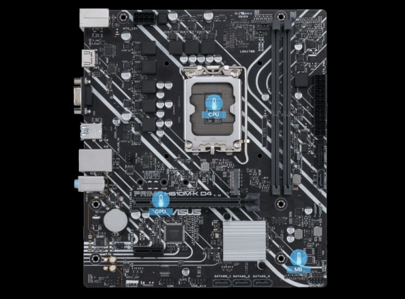 PRIME H610M-K D4 ASUS PRIME H610M-K D4 Anakart a8