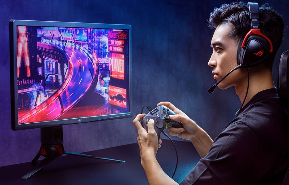 ASUS ROG Raikiri Pro GD300X RGB Gamepad a8