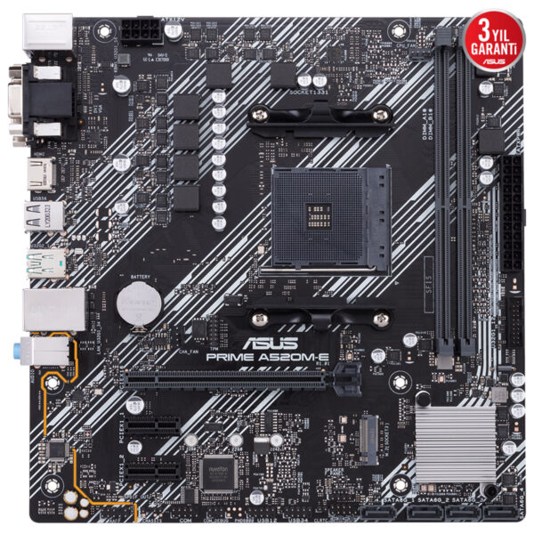 Asus Prime A520m E Csm 5100mhz Oc Ddr4 Soket Am4 M 2 Hdmi Matx Anakart 3