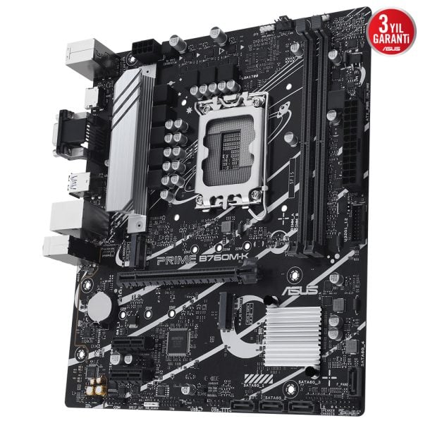 Asus Prime B760m K 8000mhz Oc Ddr5 Soket 1700 M 2 Hdmi Matx Anakart 5