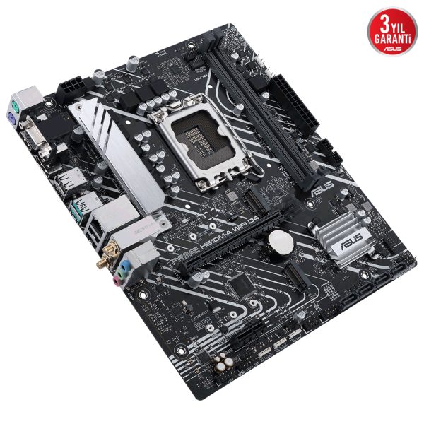Asus Prime H610m A Wifi D4 3200mhz Ddr4 Soket 1700 M 2 Hdmi Dp Vga Matx Anakart 4