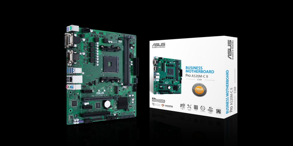Pro A520M-C II/CSM ASUS PRO A520M-C II/CSM Anakart a1