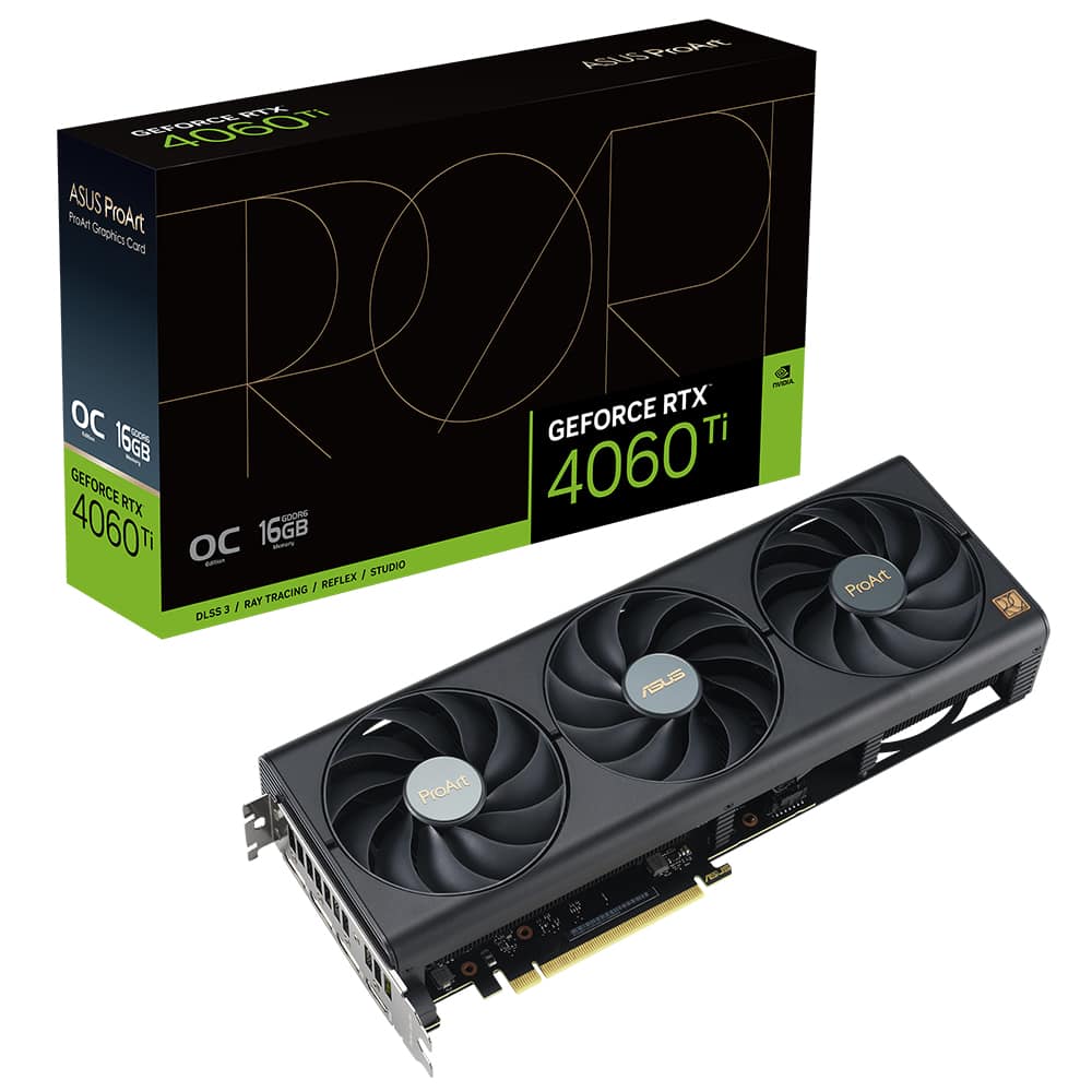 Asus Proart Geforce Rtx 4060 Ti Oc Edition 16gb Gddr6 128 Bit Dlss 3 Ekran Karti 1