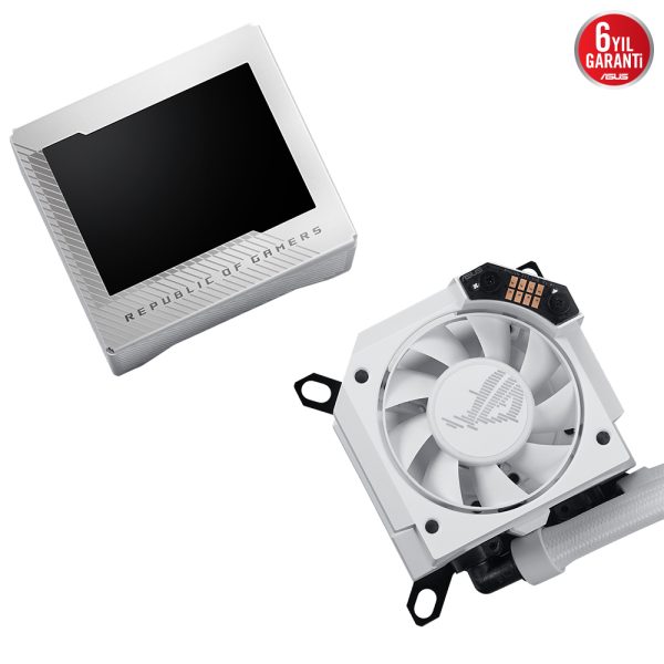 Asus Rog Ryujin Iii 360 Argb 360mm Intel Amd Uyumlu Beyaz Sivi Sogutuc 6
