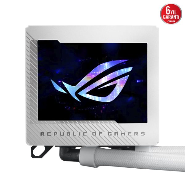 Asus Rog Ryujin Iii 360 Argb 360mm Intel Amd Uyumlu Beyaz Sivi Sogutucu 3