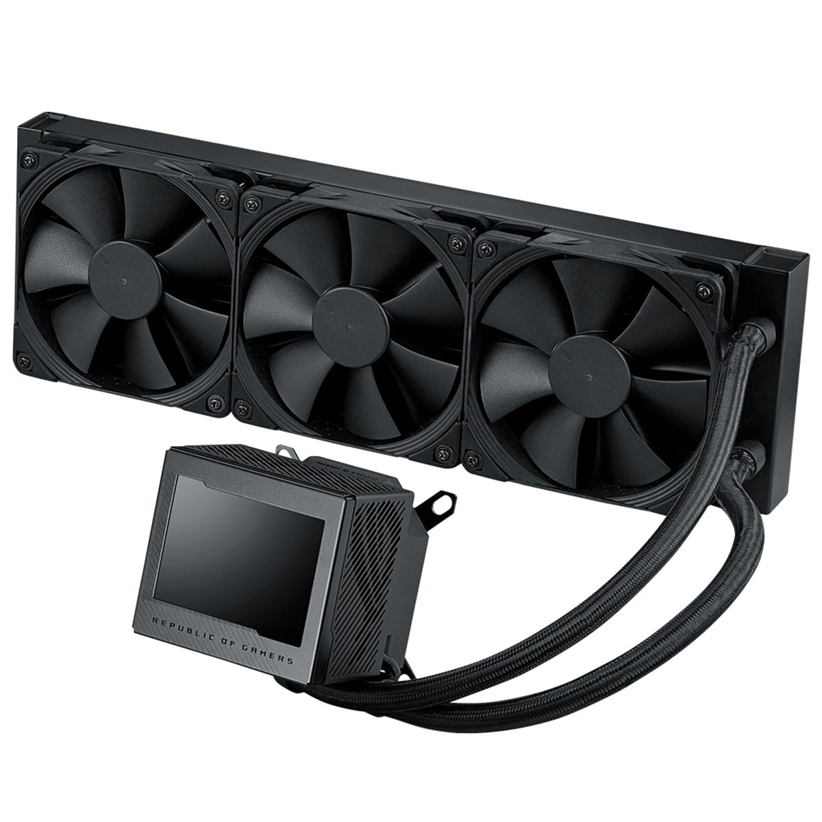 Asus Rog Ryujin Iii 360 Oled 360mm Intel Amd Uyumlu Siyah İşlemci Sıvı Soğutucu 1