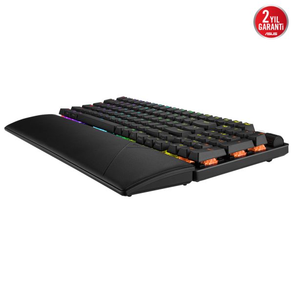 Asus Rog Strix Scope Ii 96 Nx Snow Switch Rgb Kablosuz Turkce Mekanik Gaming Klavye 5