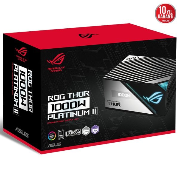 Asus Rog Thor 1000p2 V2 80 Platinum Full Moduler 135mm Fanli Beyaz Guc Kaynagi Y11