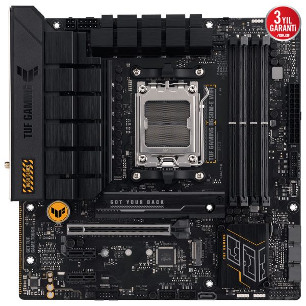 Asus Tuf Gaming B650m E Wifi 6400mhz Oc Ddr5 Soket Am5 M 2 Hdmi Mini Dp Matx Anakart 1
