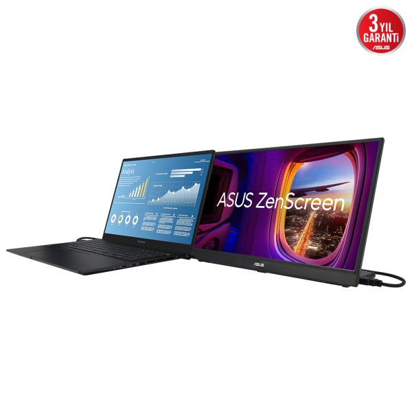Asus Zenscreen Mb17ahg 17 3 Inc 144hz 5ms Full Hd Freesync Ips Tasinabilir Monitor 6