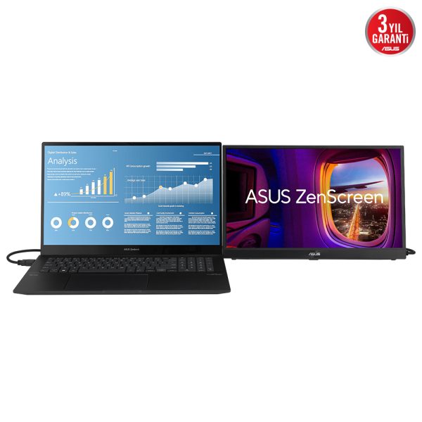 Asus Zenscreen Mb17ahg 17 3 Inc 144hz 5ms Full Hd Freesync Ips Tasinabilir Monitor 7