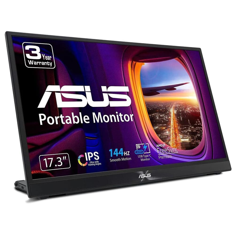 Asus Zenscreen Mb17ahg 17 3 Inc 144hz 5ms Full Hd Freesync Ips Tasinabilir Monitor Y