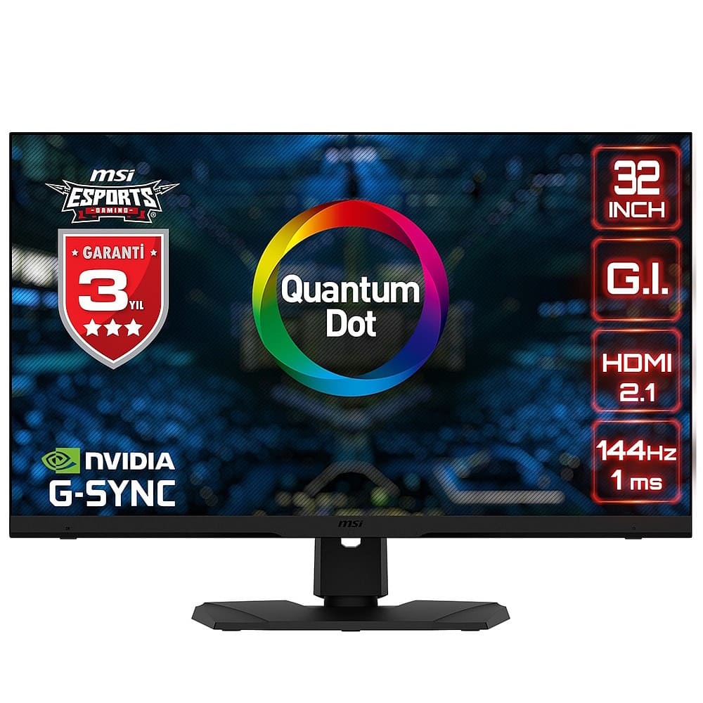 Msi Optix Mpg321ur Qd 32 Inc 144hz 1ms Uhd G Sync Ips Gaming Monitor Y