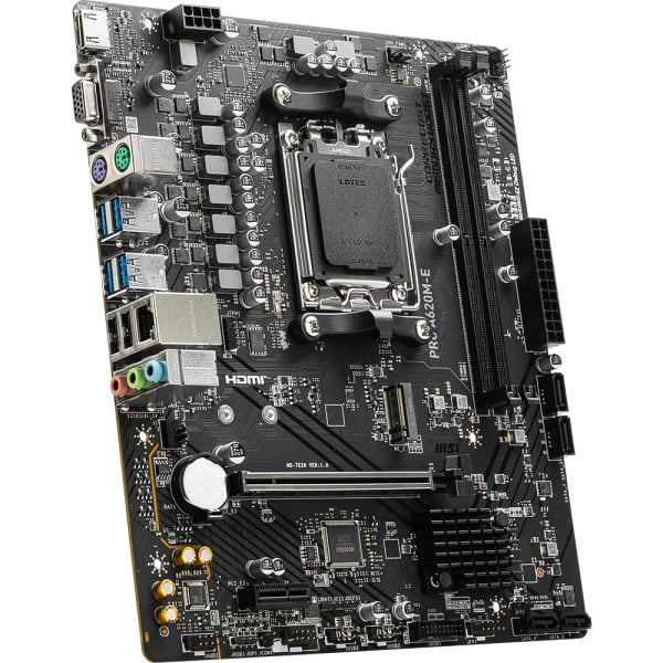 Msi Pro A620m E 6000mhz Oc Ddr5 Soket Am5 M 2 Matx Anakart 4