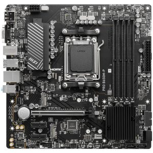 Msi Pro B650m P 7200mhz Oc Ddr5 Soket Am5 M 2 Hdmi Dp Vga Matx Anakart 1