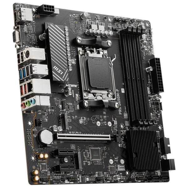 Msi Pro B650m P 7200mhz Oc Ddr5 Soket Am5 M 2 Hdmi Dp Vga Matx Anakart 2