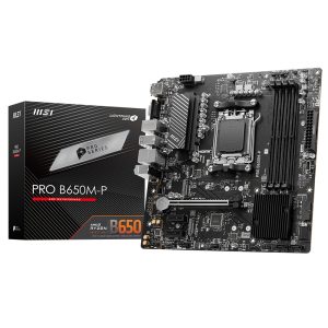 Msi Pro B650m P 7200mhz Oc Ddr5 Soket Am5 M 2 Hdmi Dp Vga Matx Anakart