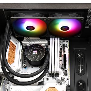 Thermalright Aqua Elite 240 Argb 240mm Intel Amd Uyumlu Siyah Islemci Sivi Sogutucu 5