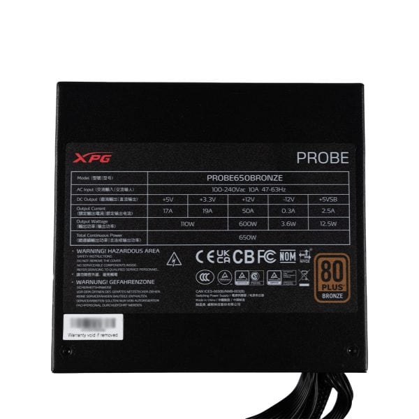 Xpg Valor Air Rainbow Rgb Siyah Mid Tower 650w 80 Bronze Gaming Kasa Ypsu